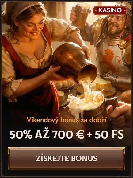 Crusado Casino bonus banner: 50% up to €700 + 50 FS